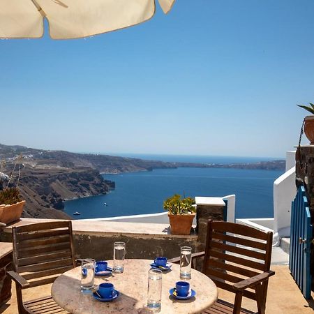 Santorini Folia Bianca Leilighet Imerovígli Eksteriør bilde
