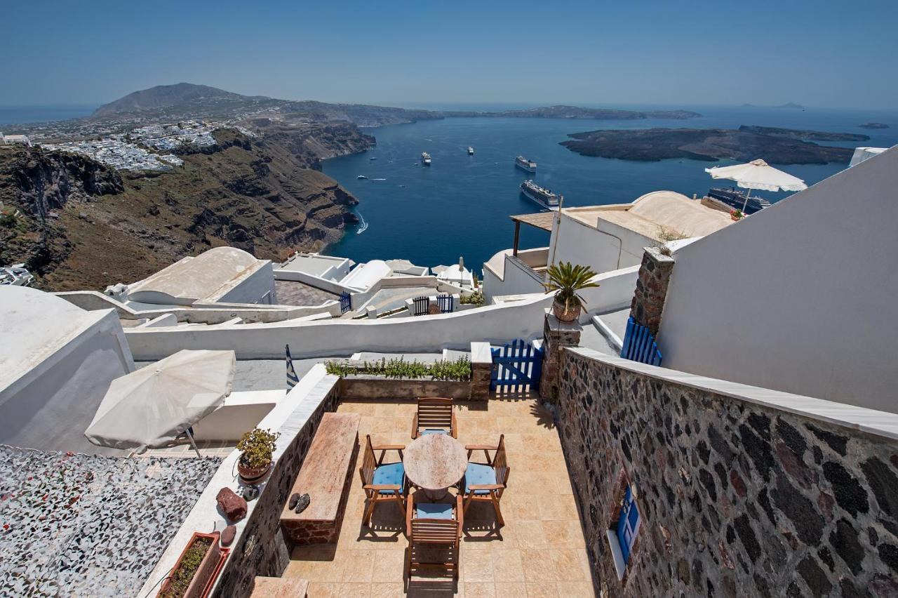 Santorini Folia Bianca Leilighet Imerovígli Eksteriør bilde
