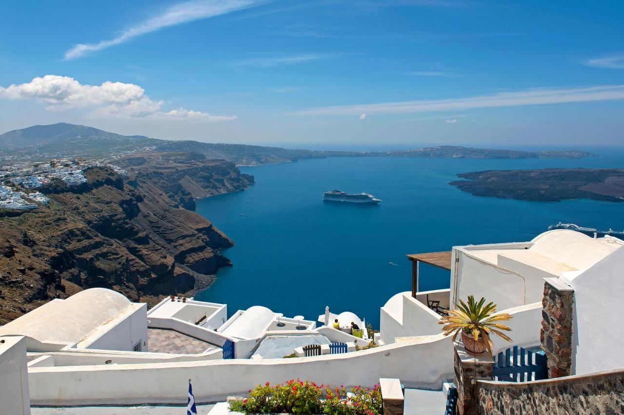 Santorini Folia Bianca Leilighet Imerovígli Eksteriør bilde