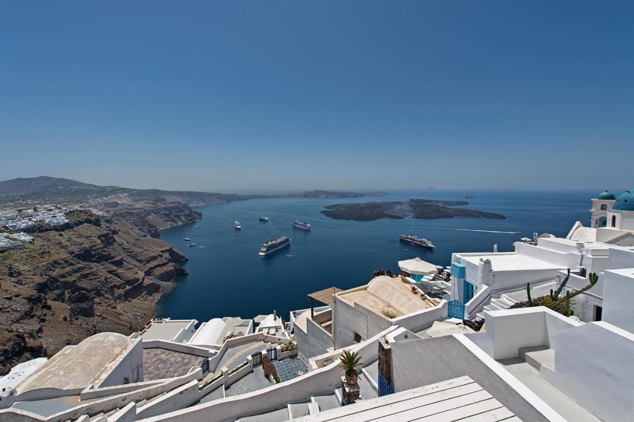 Santorini Folia Bianca Leilighet Imerovígli Eksteriør bilde