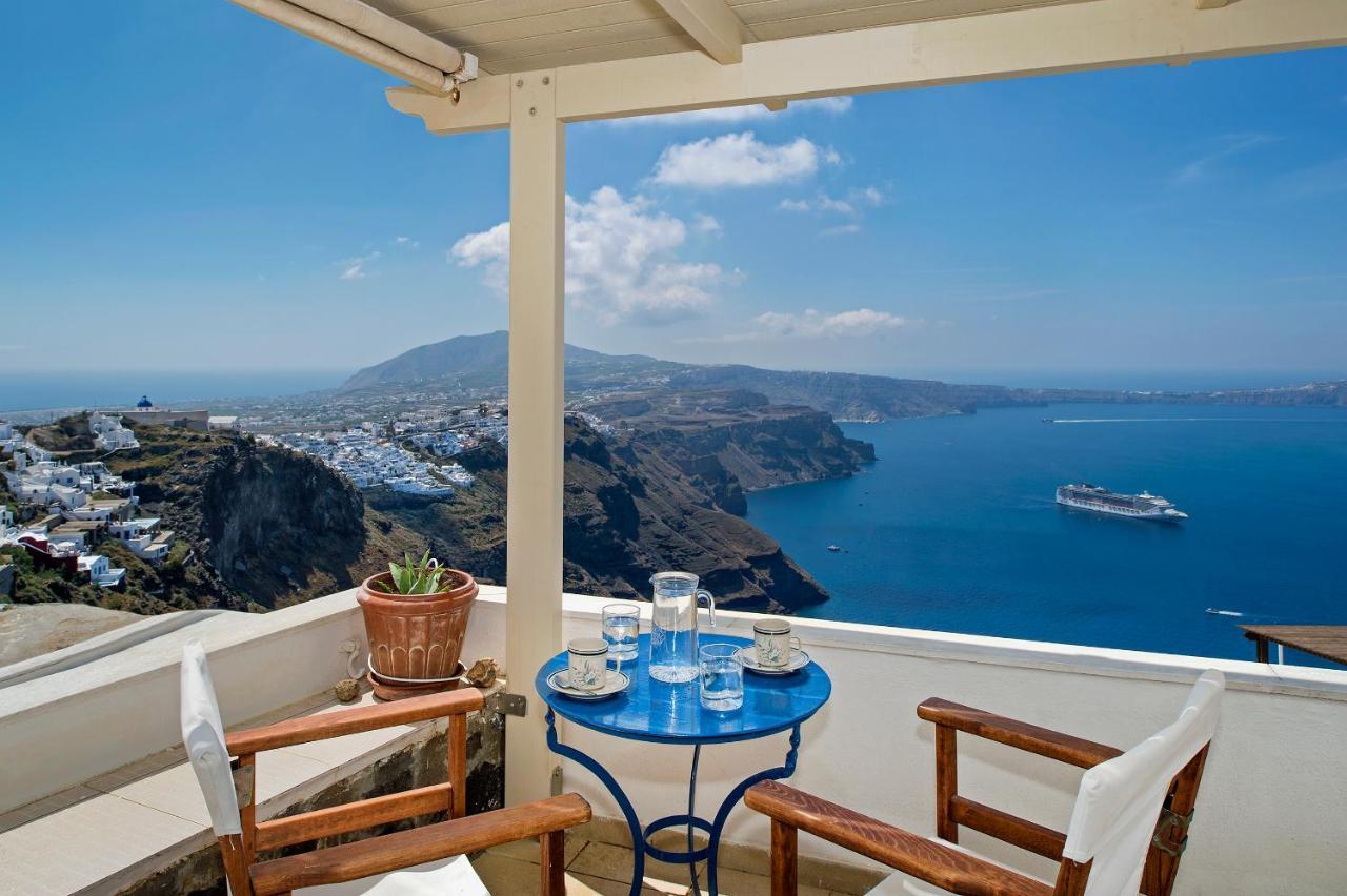 Santorini Folia Bianca Leilighet Imerovígli Eksteriør bilde