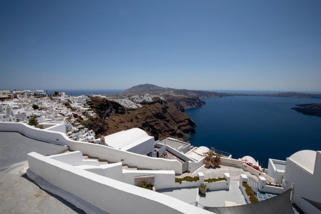 Santorini Folia Bianca Leilighet Imerovígli Eksteriør bilde