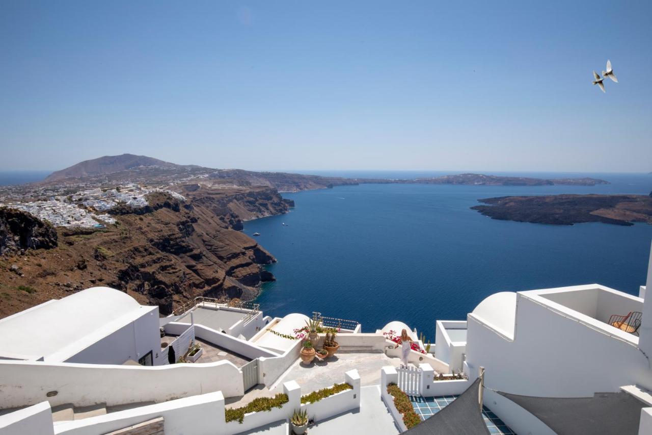Santorini Folia Bianca Leilighet Imerovígli Eksteriør bilde
