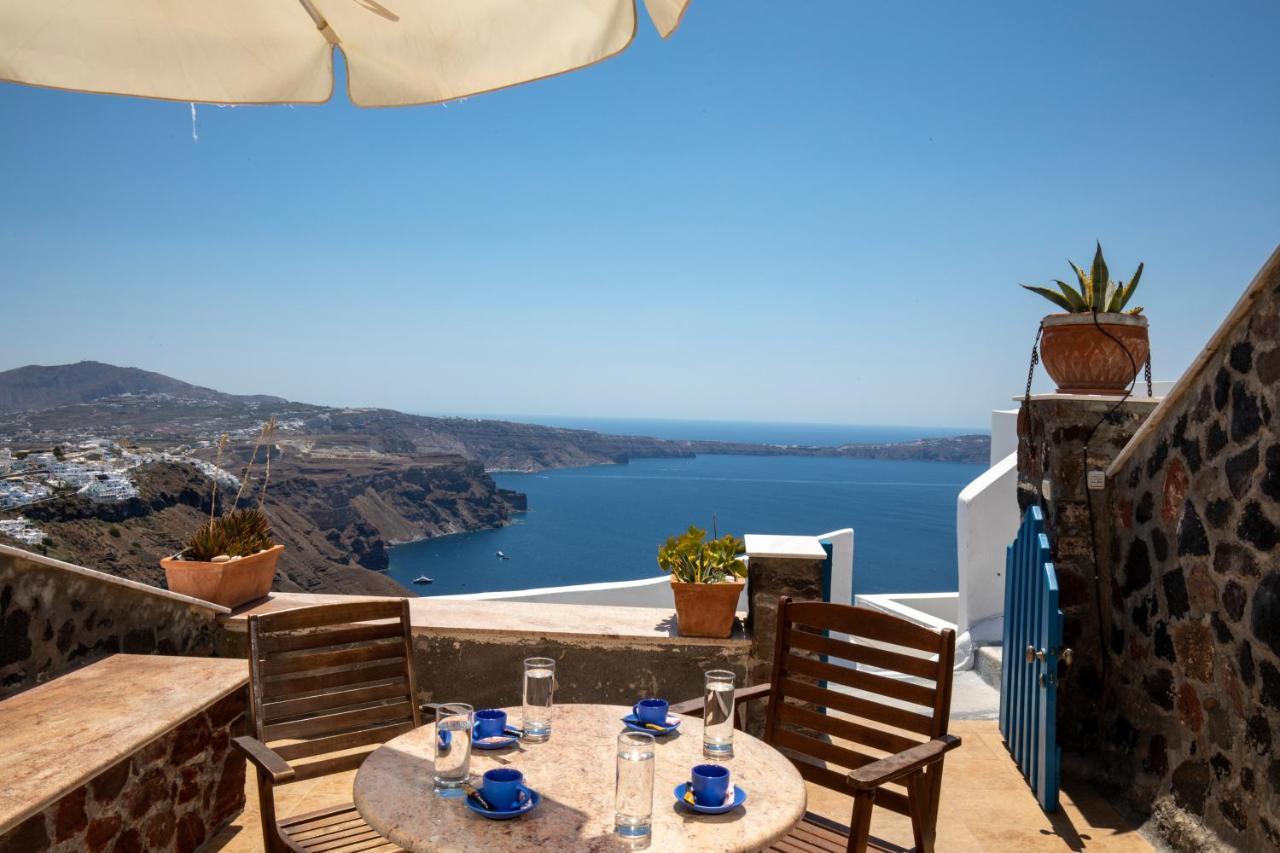 Santorini Folia Bianca Leilighet Imerovígli Eksteriør bilde