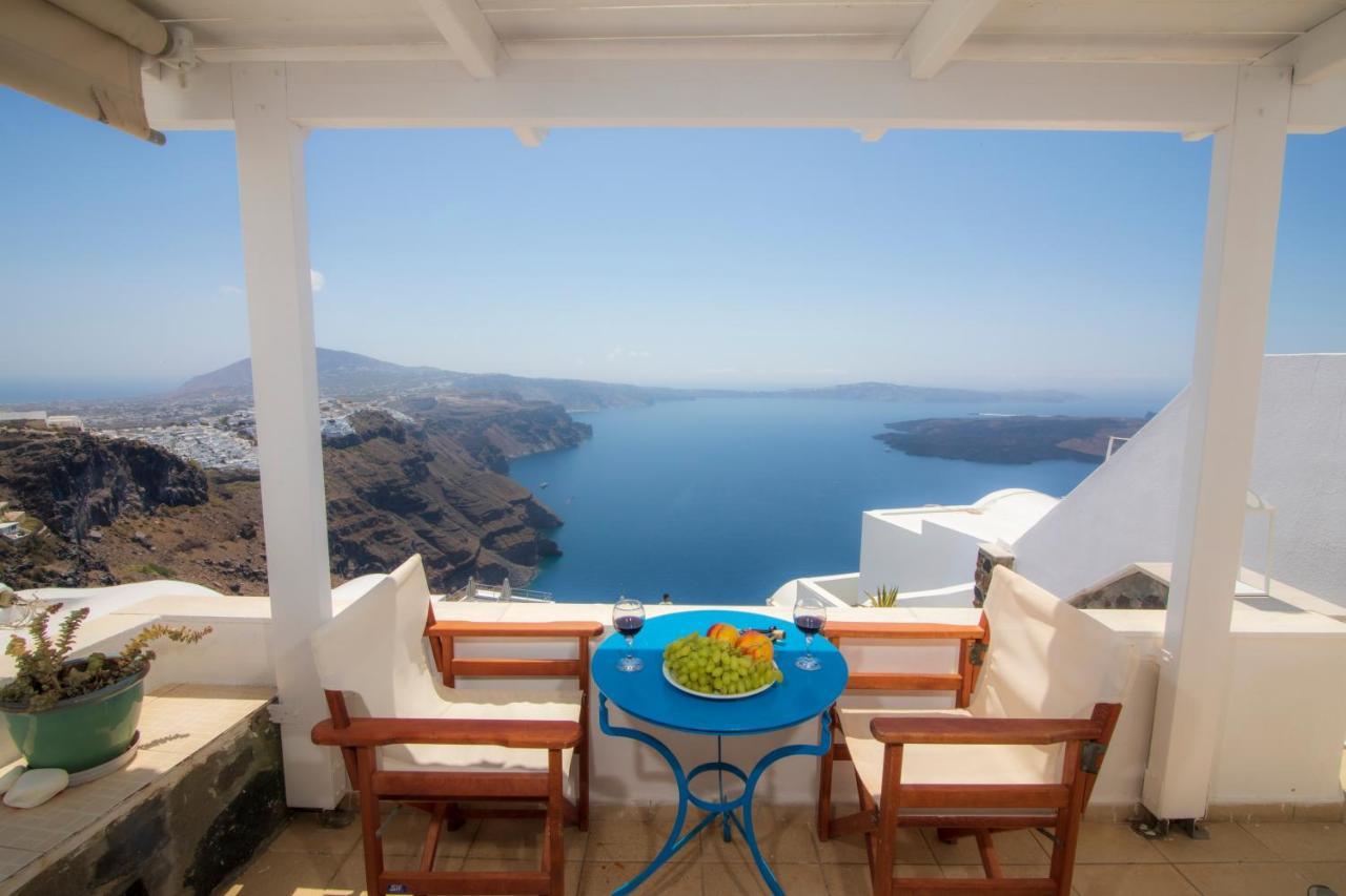 Santorini Folia Bianca Leilighet Imerovígli Eksteriør bilde